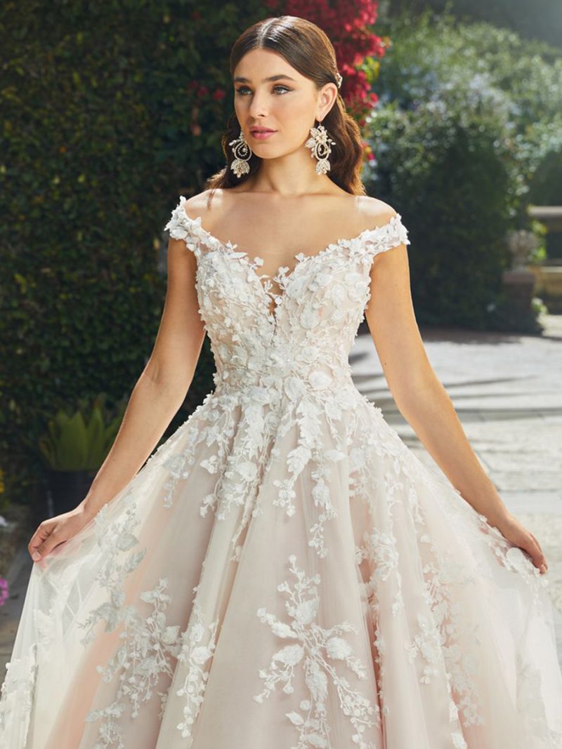 EVELINA boho bridal gown main image 0